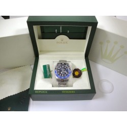 Rolex replica GMT master II ceramichon nero blue batman orologio replica copia