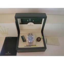 Rolex replica datejust acciaio blu roman oyster orologio replica copia