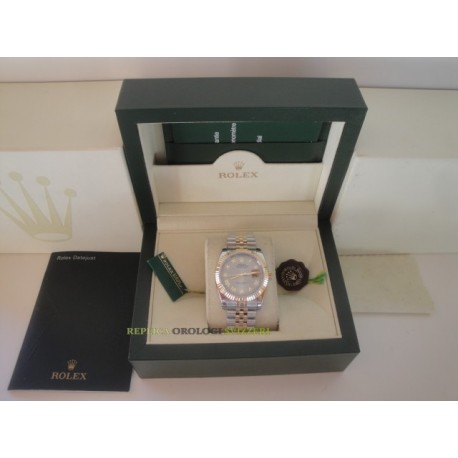 Rolex replica datejust acciaio oro grey dial jubilèè orologio replica copia