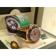 Rolex replica daytona chocolate rose gold white dial strip leather orologio replica copia