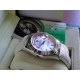 Rolex replica daydate acciaio strip leather white dial orologio replica copia