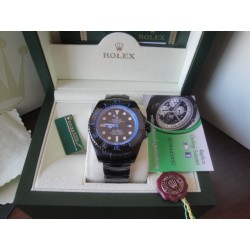 Rolex replica deepsea seadweller 44mm colors pro-hunter celeste orologio replica copia