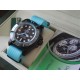 Rolex replica deepsea seadweller 44mm colors pro-hunter cordura celeste orologio replica copia