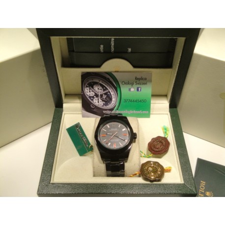 Rolex replica milgauss pro-hunter pvd bamford orologio replica copia