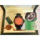 Rolex replica submariner ceramichon pro-hunter pvd bamford orange dial orologio replica copia