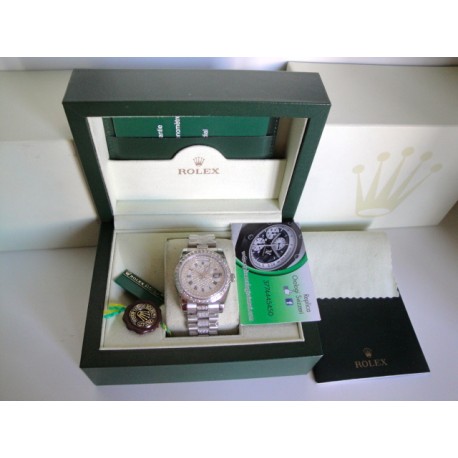 Rolex replica daydate SARU edition full brillantini orologio replica copia