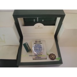 Rolex replica datejust acciaio blu brillantini oyster orologio replica copia