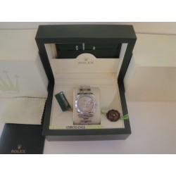 Rolex replica datejust acciaio argentèè roman oyster orologio replica copia