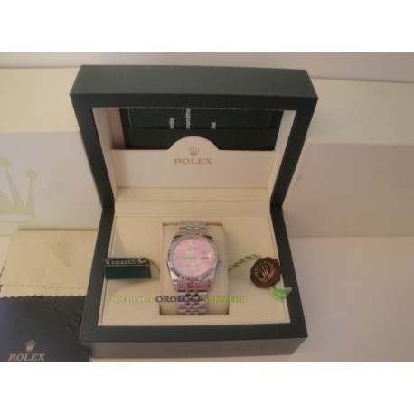 Rolex replica datejust acciaio rosèè flower jubilèè orologio replica copia