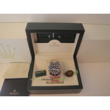 Rolex replica submariner acciaio oro black dial orologio replica copia