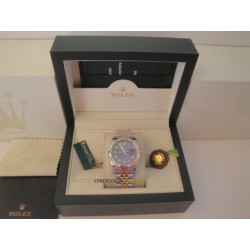 Rolex replica datejust acciaio oro blu roman jubilèè orologio replica copia